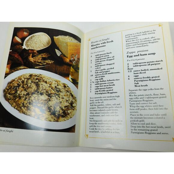 Vintage Cookbook Parmigiano-Reggiano Italian Recipes PB 1989 - Picture 2 of 6